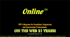 Desktop Screenshot of pilelineonline.com